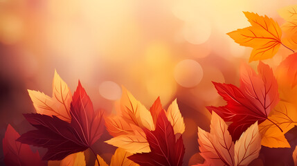 Fototapeta premium Charming autumn scenery