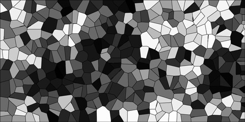 Seamless pattern mosaic background. dark and light gray Geometric Modern creative background.3d Gray Geometric Retro tiles pattern. Gray hexagon ceramic. Seamless pattern mosaic marble pattern texture