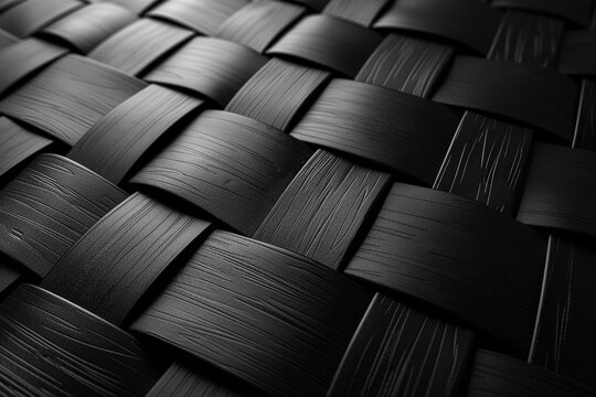 Sleek and contemporary black texture background
