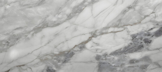 Firefly White marble texture background, abstract marble texture (natural patterns) for design. Generative AI. - obrazy, fototapety, plakaty