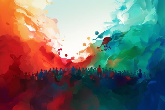 abstract background for Liberation Day Italy or Giorno della Liberazione, 