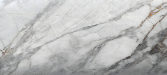 White marble texture in natural pattern with high resolution for background. Generative AI.