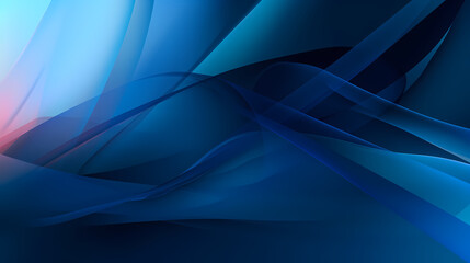 Abstract deep blue layered background - obrazy, fototapety, plakaty