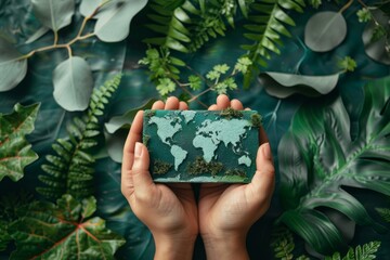 Ethical and sustainable showing brands promoting