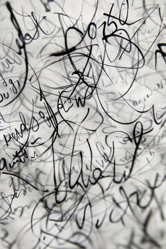 Cutting Through the Chaos - An Exploration of Illegible Handwriting and the Stories They Could Tell