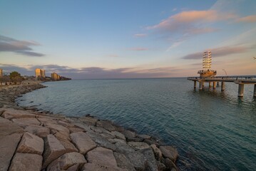 Brant Street Pier in Burlington, Ontario, Canada