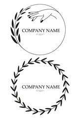 Logos Company Name Slogan Nail