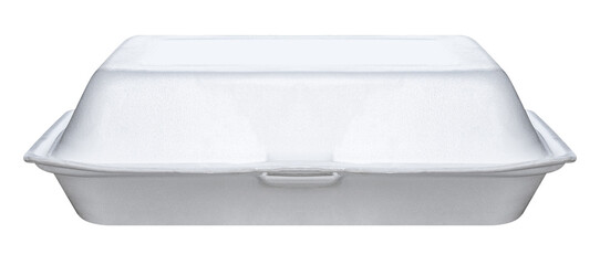 White foam box