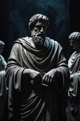 Naklejka premium Greek statues