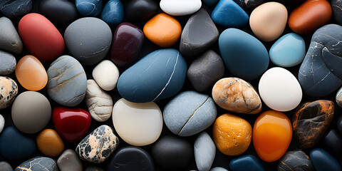 Colourful stone background sea stone background pebbles background rock wall background colourful rock