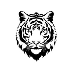 white tiger head