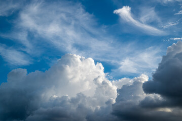 ドラマティックな雲