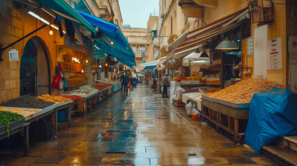 Vibrant Seafood Market Experiences