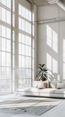 modern living room white couch big windows instagram