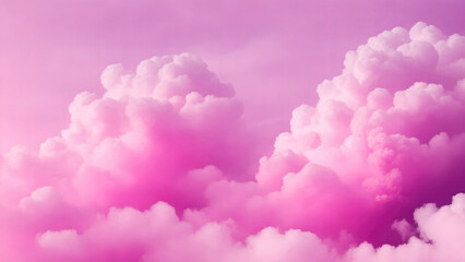 Pink Atmospheric background of smoke and clouds. Spooky cloudscape with ethereal swirls - obrazy, fototapety, plakaty