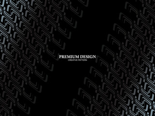 Premium background with abstract pattern. Modern steel and black carbon fiber background. light and shadow.