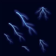 lightning vector illustration