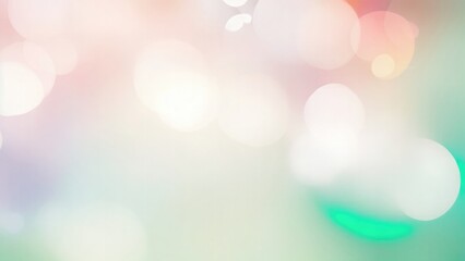 Obraz premium Blurred Black mint green, peach orange and white silver colors bokeh background