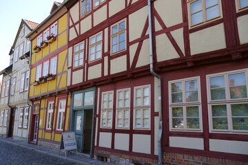 Fachwerkhäuser in Halberstadt