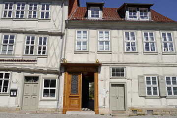 Obraz premium Jüdisches Viertel in Halberstadt