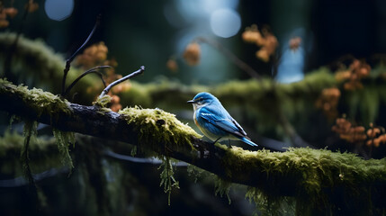 Harmonious Bird in Forest Grove