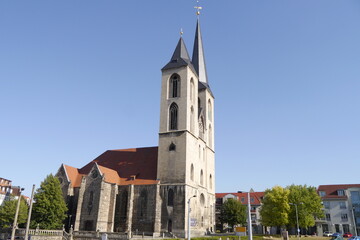 Fototapeta na wymiar Martinikirche in Halberstadt