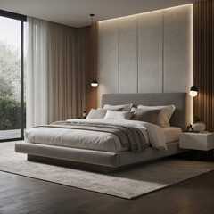 Modern Elegance: A Cozy and Stylish Bedroom Interior