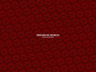 Premium background with abstract pattern. Modern steel and red carbon fiber background. light and shadow.