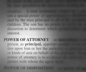 power of attorney