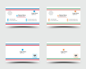 Business card design, Double sided business card design, White background business card design, Unique business card design, Visiting card , Modern business card design, Business card use for personal