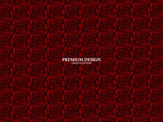 Premium background with abstract pattern. Modern steel and red carbon fiber background. light and shadow.