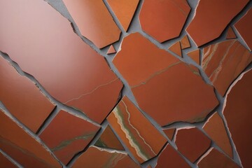 Rustic Brown Natural Stone Piece Backdrop