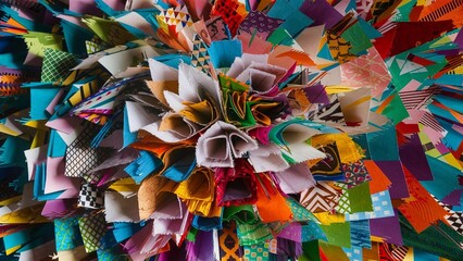 Obraz premium Close up of colorful straws