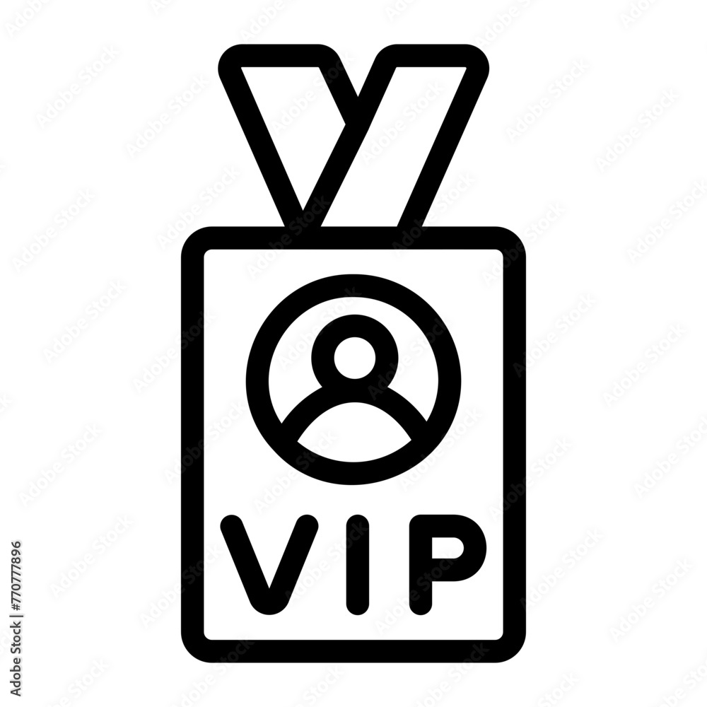 Wall mural vip pass