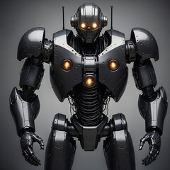 Roboter. Generative AI Technologie - obrazy, fototapety, plakaty