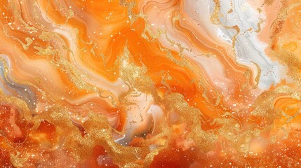 orange and gold marble texture background. marble texture background. orange marble texture wallpaper. marble stone texture.
