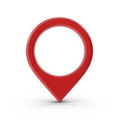 3D Realistic Location map pin gps pointer markers vector illustration for destination