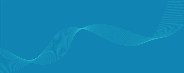 abstract blue background with waves