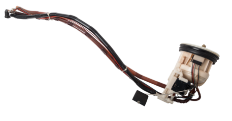 A unit for pumping liquid fuel and creating the required pressure in the line - a car fuel pump for sale at market or for repair in a workshop.