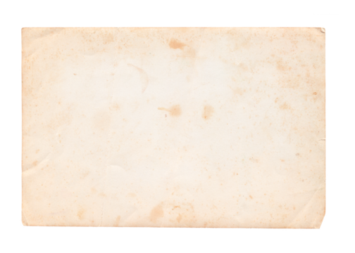 Retro photo paper. Old antique sheet paper texture. Announcement board. Blood drops. Vintage postcard. Blood background. Aged bloodstain wallpaper.