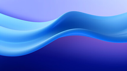 Abstract blue wavy shape background