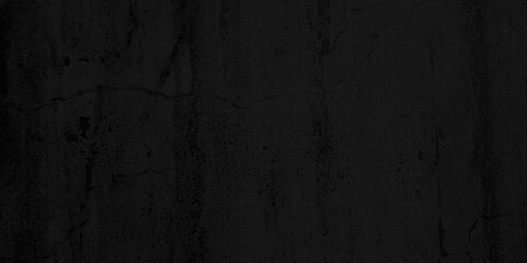 Black concrete wall. old wall background texture