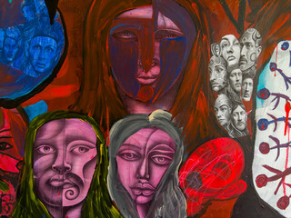 Original artwork painting on canvas