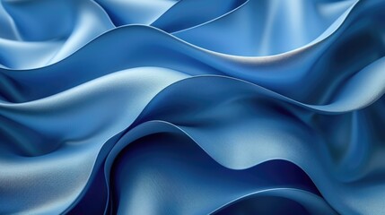 Obraz premium wavy blue wallpaper. amazing blue color background. Wave blue gradient background. Abstract blue color background. 