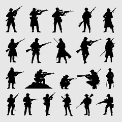 sniper silhouette collection