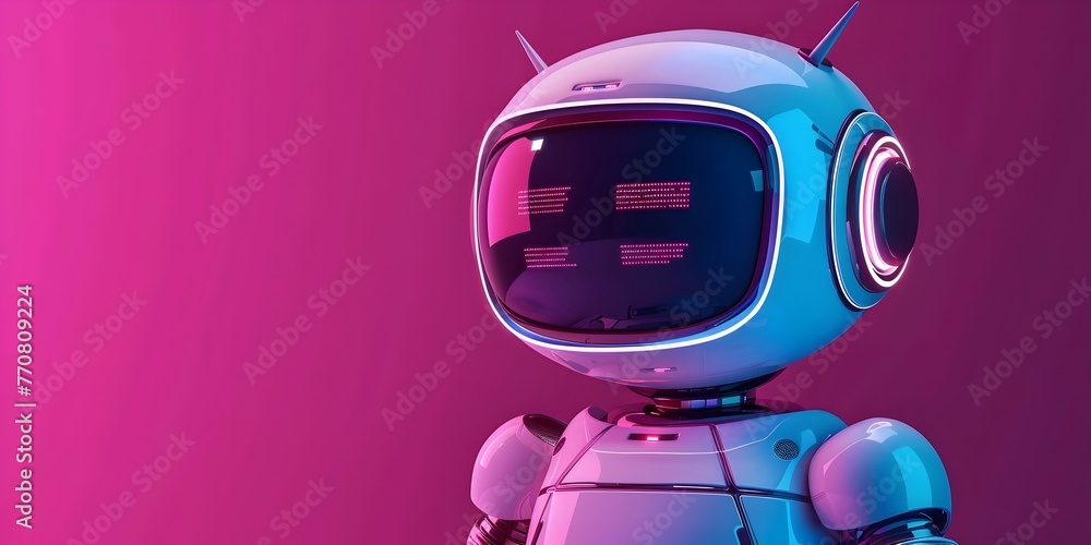 Poster intelligent robot filtering and monitoring online content and digital information for and cybersecur