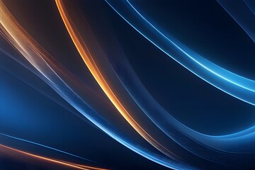 abstract glowing waves motion background 