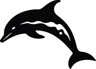 dolphin spotted silhouette