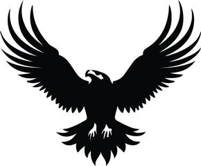 Obraz premium eagle silhouette