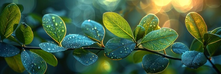 Natural Outdoors Bokeh Background Green, Background HD, Illustrations